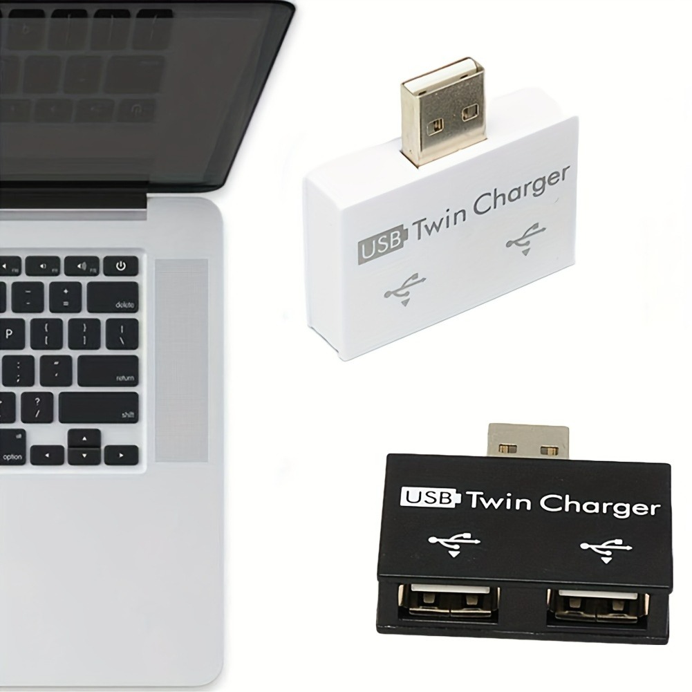 Laptop Accessories Gadgets - USB2.0 Splitter 1 Erkek 2 Port