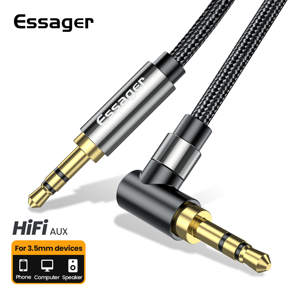 Laptop Accessories Headphones - Essager Aux Uzatma Kablosu 3.5mm Jack