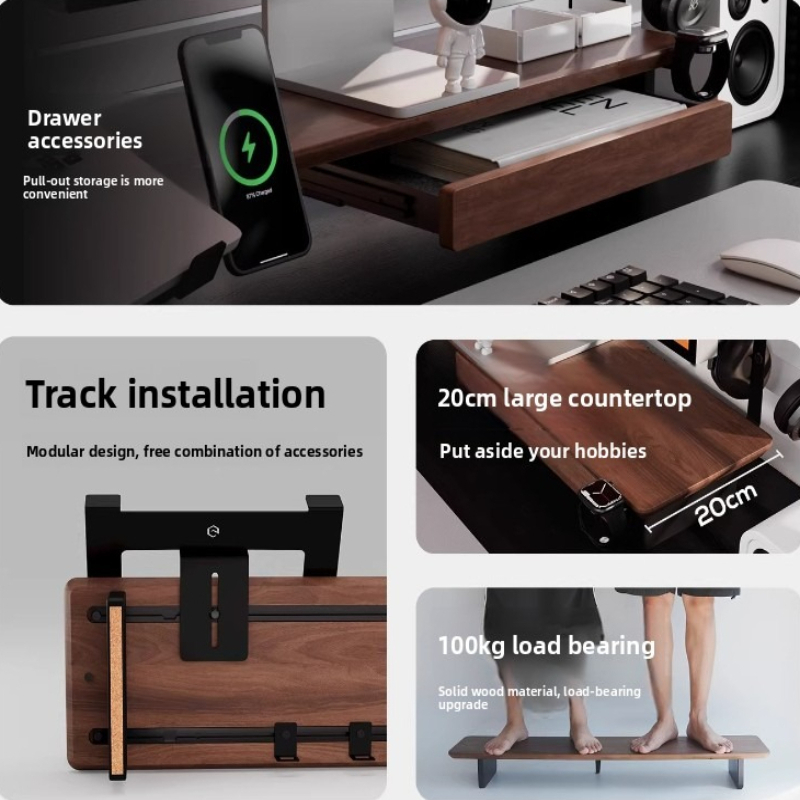 Laptop Accessories Gadgets - Z3 Pro Aksesuar Monitörü Metal Saklama