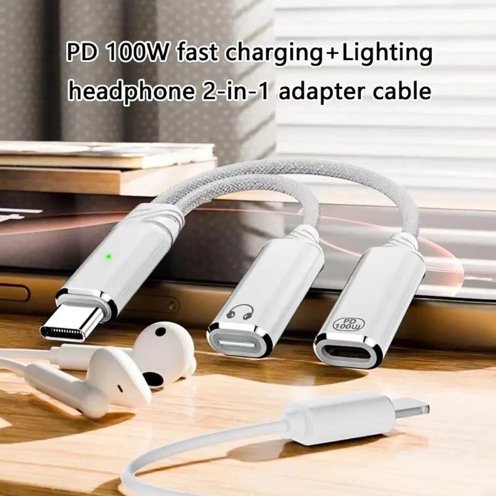 USB C Splitter 2 in 1 Kulaklık - Laptop Accessories Headphones incelemesi ve fiyatı