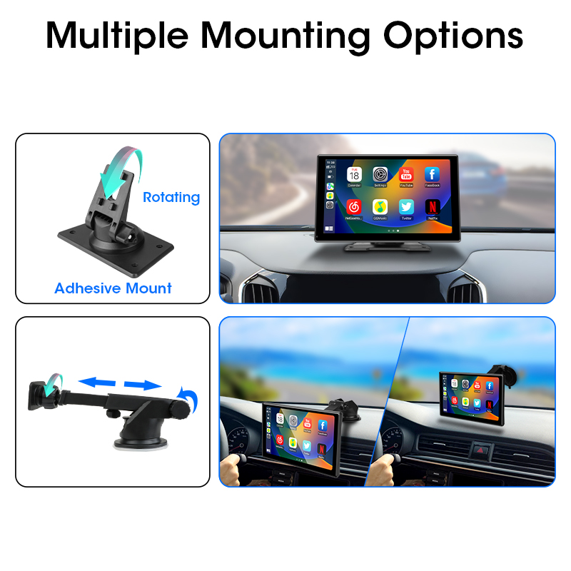 Evrensel Carplay 9 inç Carplay - Monitor Portable Usb incelemesi ve fiyatı