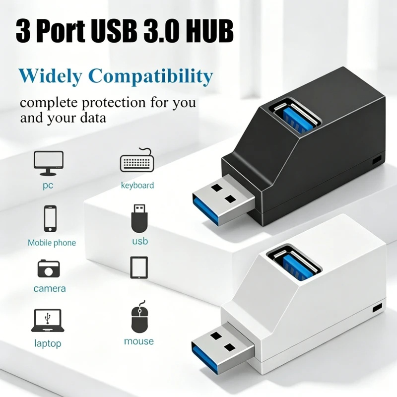 USB 3.0 2.0 Döndürülebilir 3 B - Laptop Accessories Gadgets incelemesi ve fiyatı