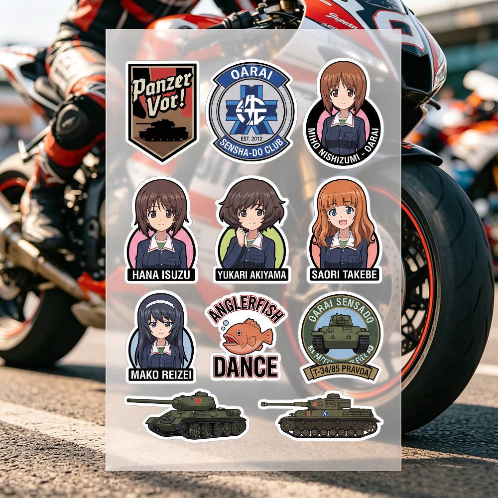 Anime Girls Und Panzer Motosik - Laptop Accessories For Girls incelemesi ve fiyatı