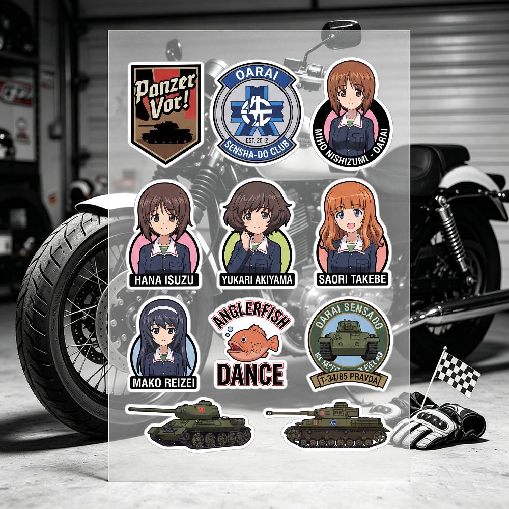 Anime Girls Und Panzer Motosik - Laptop Accessories For Girls incelemesi ve fiyatı