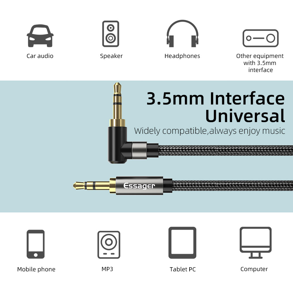 Essager Aux Uzatma Kablosu 3.5 - Laptop Accessories Headphones incelemesi ve fiyatı