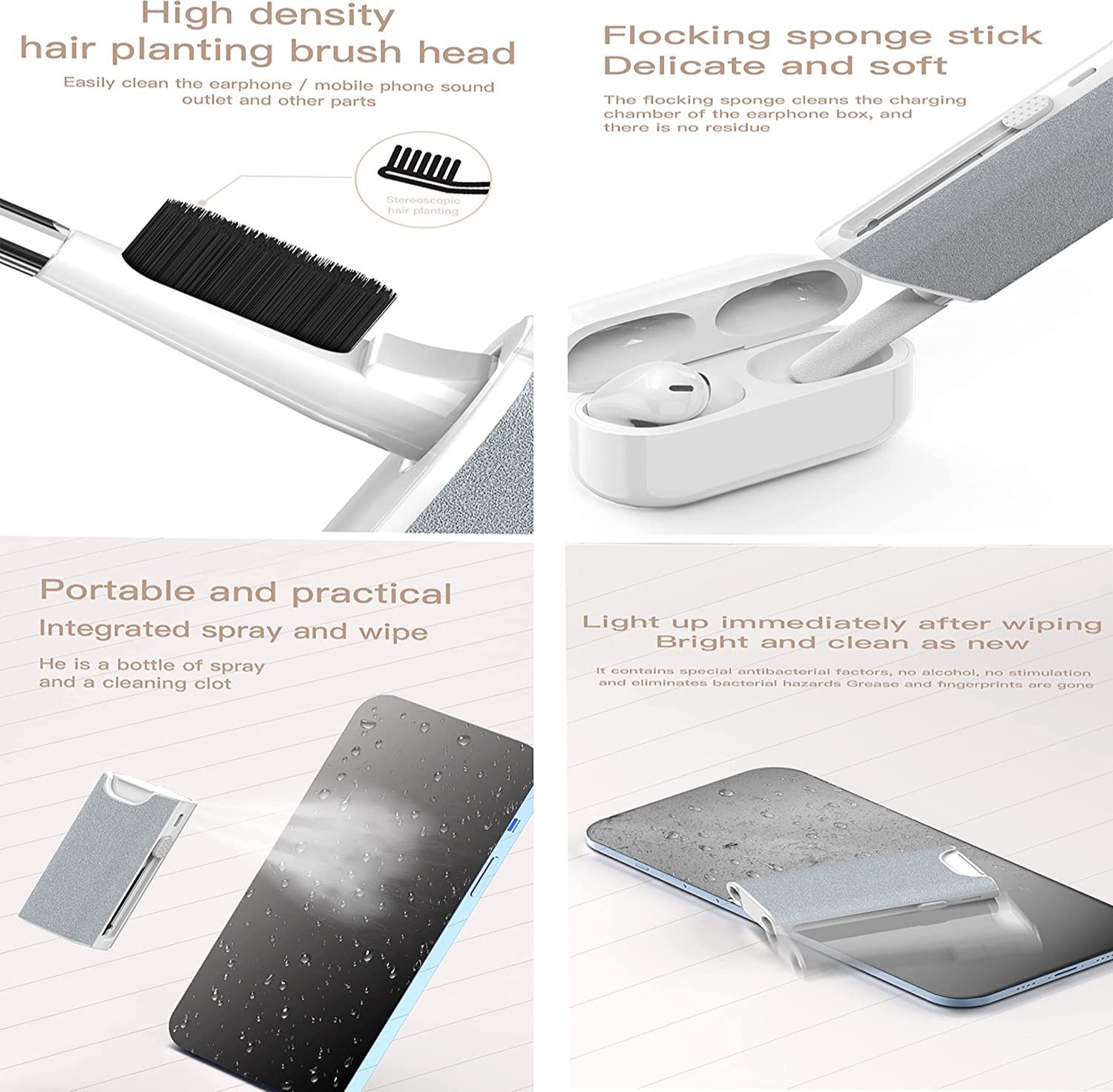 5 in 1 Kulaklık Temizleyici Fı - Laptop Accessories Headphones incelemesi ve fiyatı