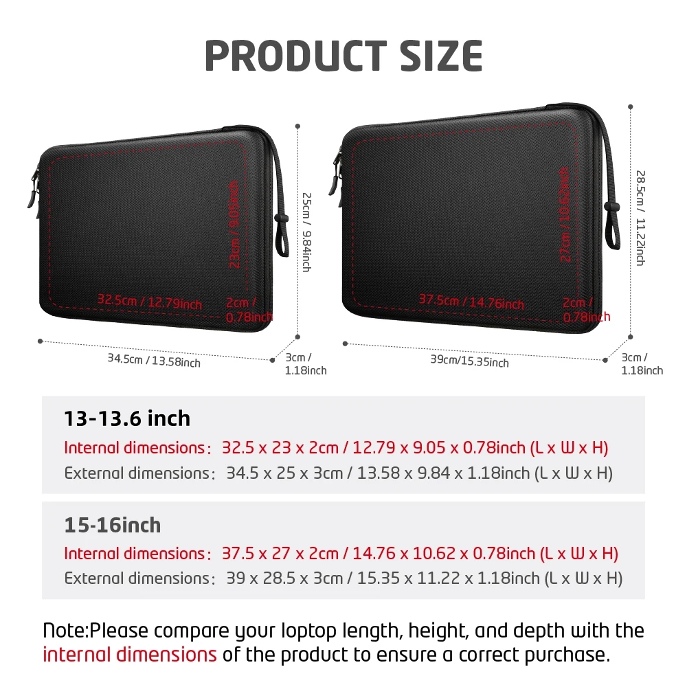 13 13.6 15 16 Laptop Kılıfı Ma - Laptop Accessories Travel Case incelemesi ve fiyatı
