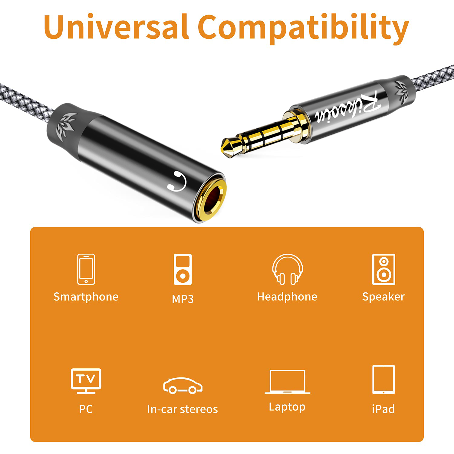 Riksoin 3.5mm Kulaklık Uzatma  - Laptop Accessories Headphones incelemesi ve fiyatı