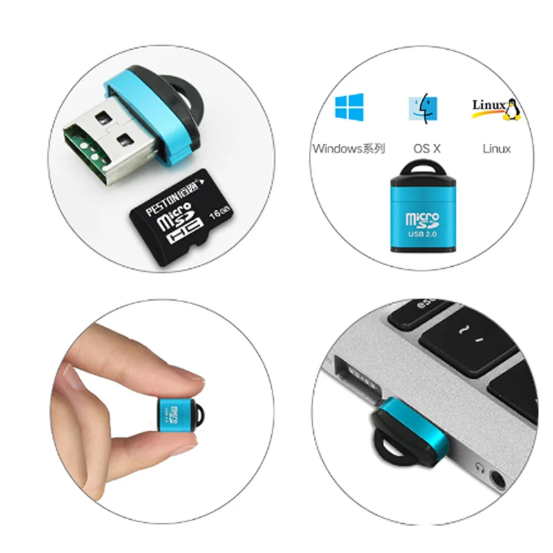 Mini USB Mikro SD/TF Hafıza Ka - Laptop Accessories Gadgets incelemesi ve fiyatı