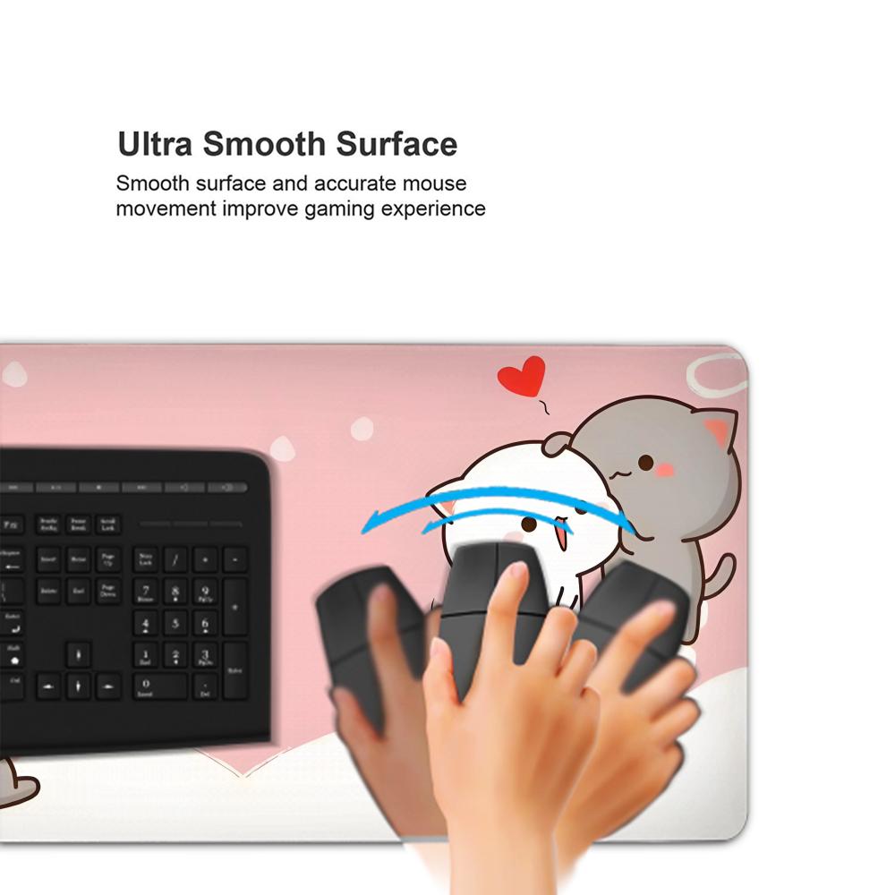 XXL Kawaii Oyun Mouse Pad 900x - Laptop Accessories Pink incelemesi ve fiyatı
