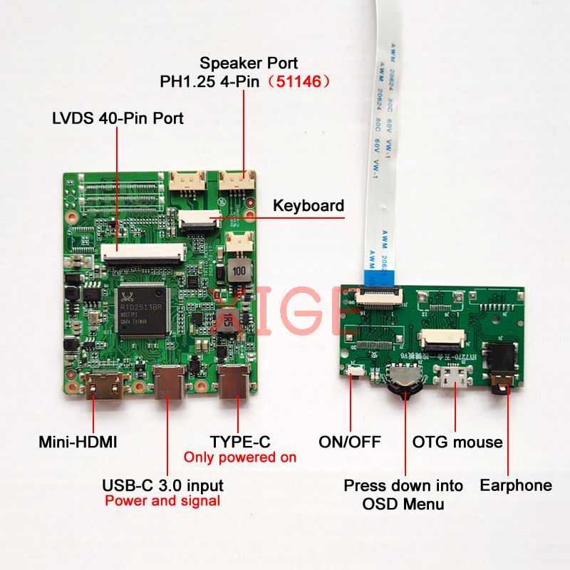 Fit LP173WD1(TL)-TLA1/TLB2/TLC - Monitor Portable Usb incelemesi ve fiyatı