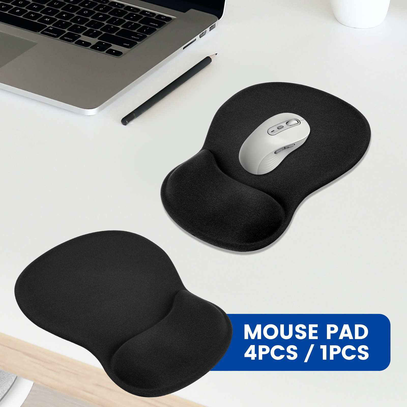 1/4 adet ergonomik Mouse Pad k - Laptop Accessories For Wrist Support incelemesi ve fiyatı