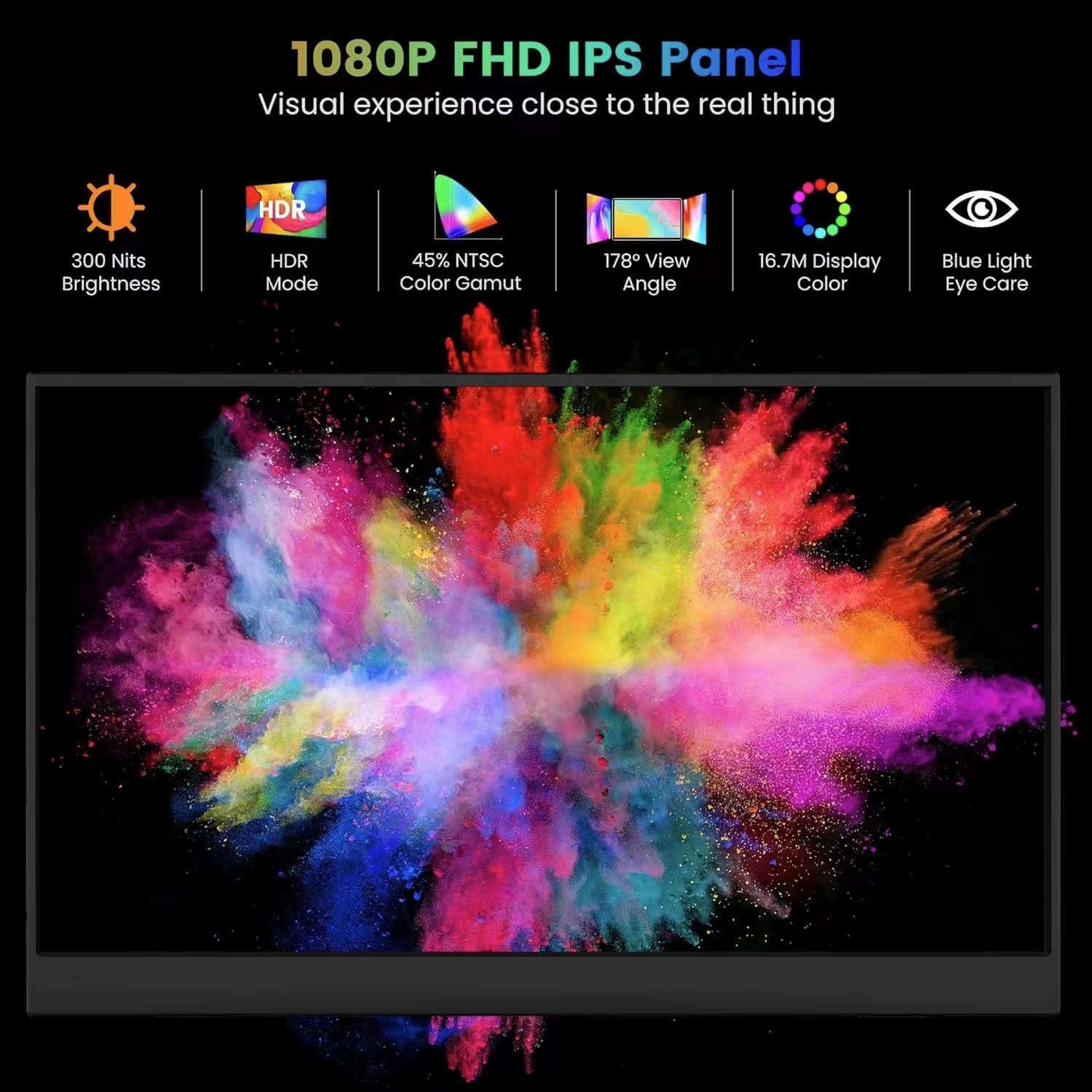15.6 İnç IPS 1080P FHD Full HD - Monitor Portable Usb incelemesi ve fiyatı