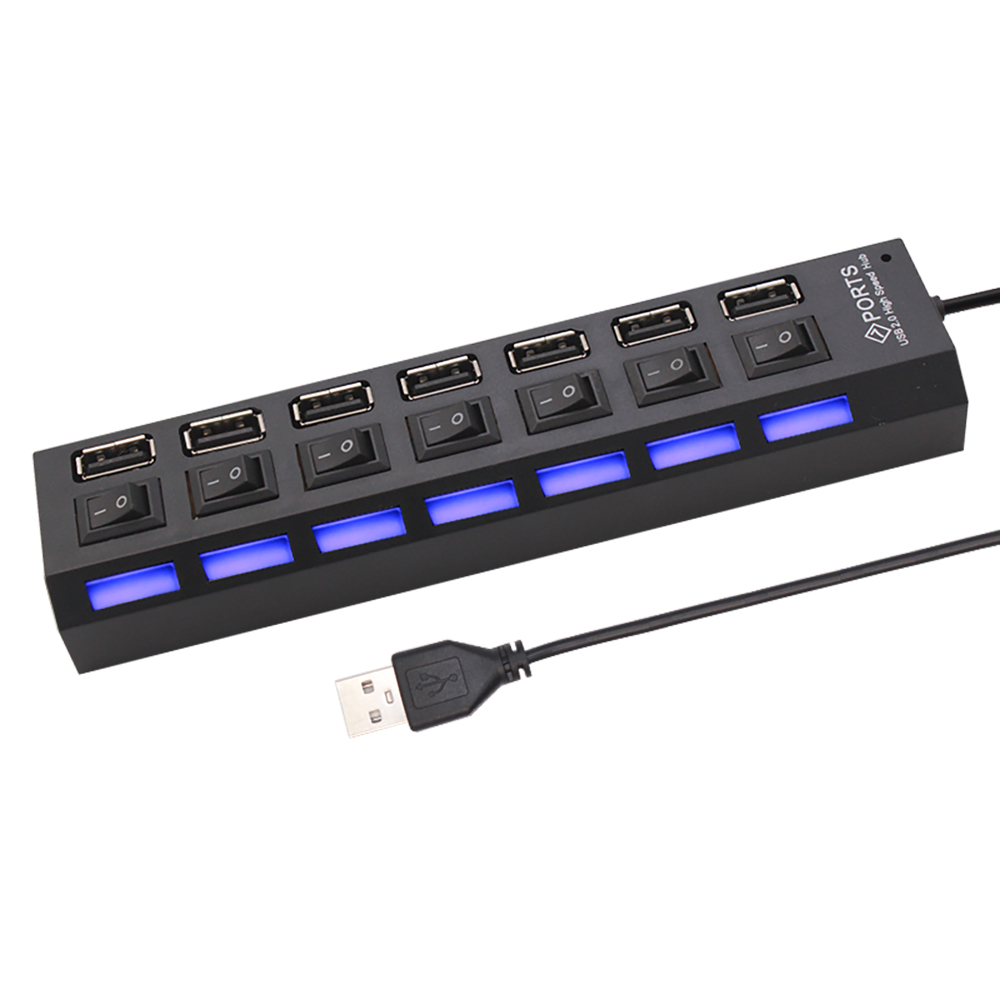 7 Port USB 2.0 Hub Splitter Di - Laptop Accessories Gadgets incelemesi ve fiyatı