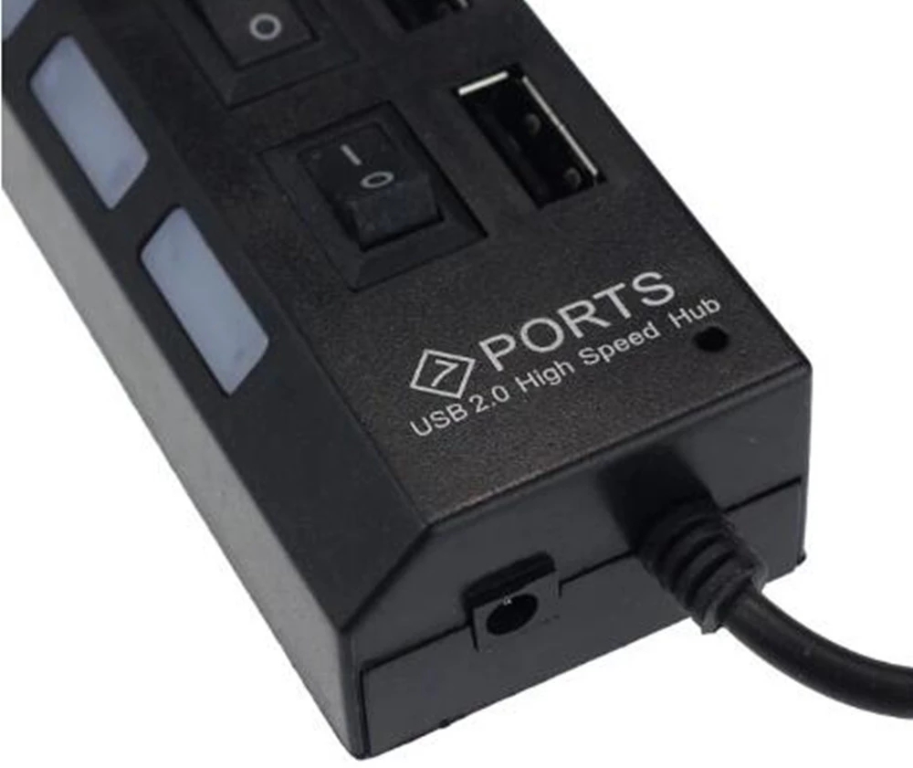7 Port USB 2.0 Hub Splitter Di - Laptop Accessories Gadgets incelemesi ve fiyatı