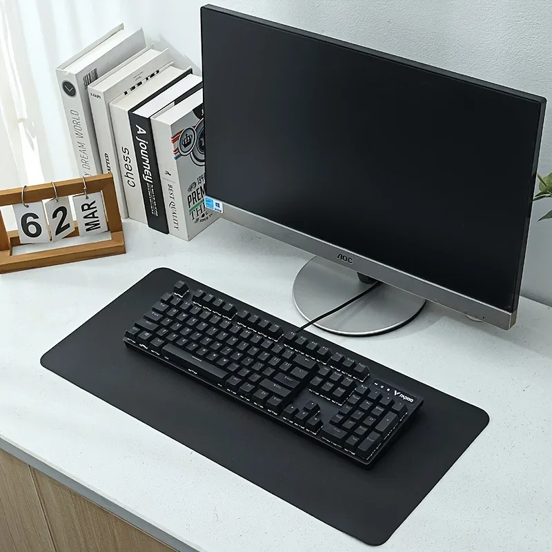 Pembe Düz Renk Deri Masaüstü M - Laptop Accessories Pink incelemesi ve fiyatı