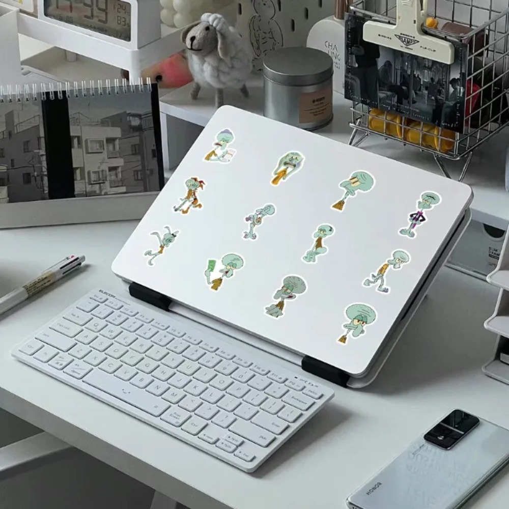 60 adet SpongeBob Squidward Te - Laptop Accessories Gadgets incelemesi ve fiyatı